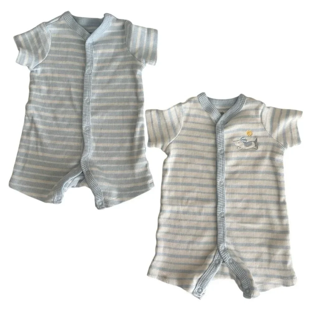 Baby Rompers Lot of 6 Disney Carter's Little Me